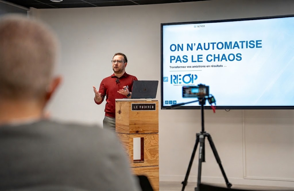 Formation Stratégie numérique REOP Accompagnement et automatisation IA à Tours pour les collectivités et grands groupes